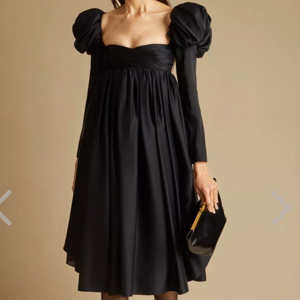 Khaite - The Trisha Dress In Black